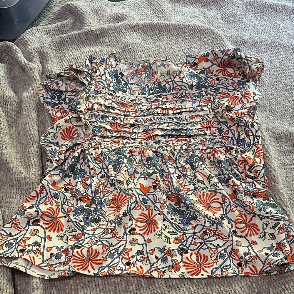 Elegant Floral Women's Blouse